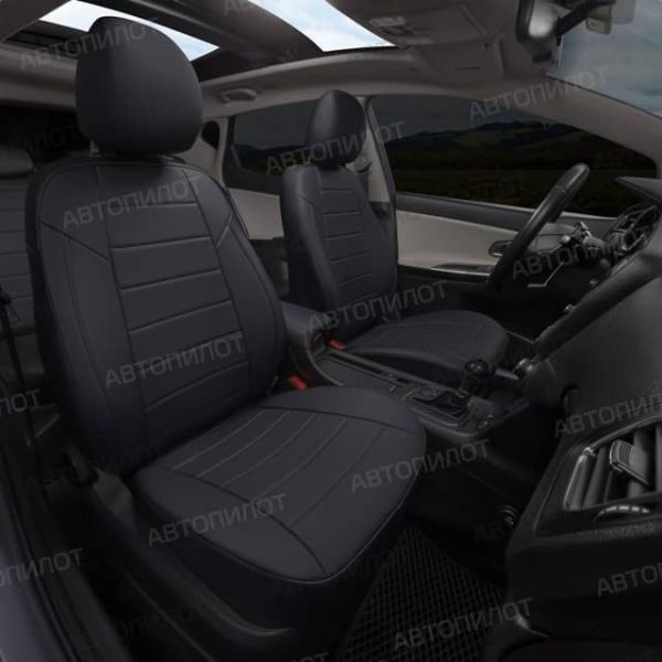 Чехлы Автопилот Экокожа на Daewoo Matiz Чехлы Автопилот Экокожа на Daewoo Matiz