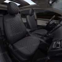 Чехлы Автопилот Экокожа Ромб на ТагАЗ Tager 2008-2014 г.в. Чехлы Автопилот Экокожа Ромб на ТагАЗ Tager 2008-2014 г.в.
