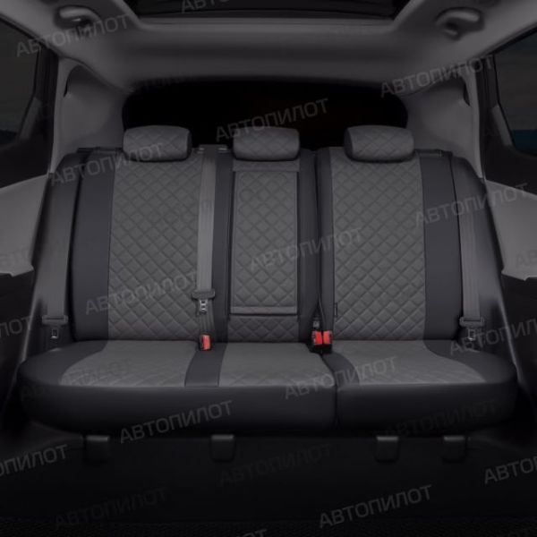 Чехлы Автопилот Экокожа Ромб на ТагАЗ Tager 2008-2014 г.в. Чехлы Автопилот Экокожа Ромб на ТагАЗ Tager 2008-2014 г.в.