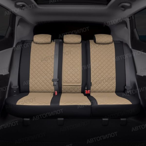 Чехлы Автопилот Экокожа Ромб на ТагАЗ Tager 2008-2014 г.в. Чехлы Автопилот Экокожа Ромб на ТагАЗ Tager 2008-2014 г.в.