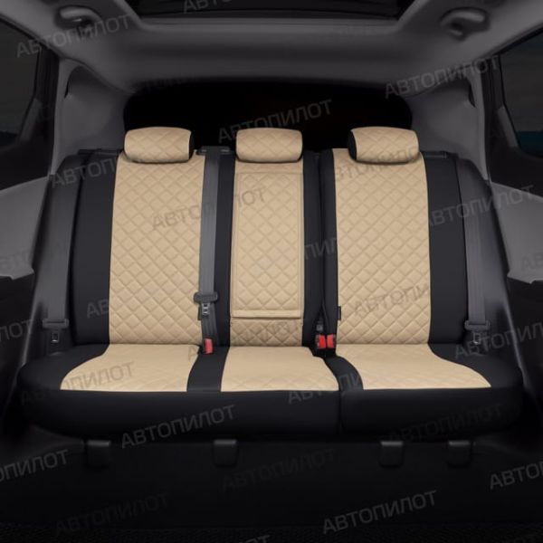 Чехлы Автопилот Экокожа Ромб на ТагАЗ Tager 2008-2014 г.в. Чехлы Автопилот Экокожа Ромб на ТагАЗ Tager 2008-2014 г.в.