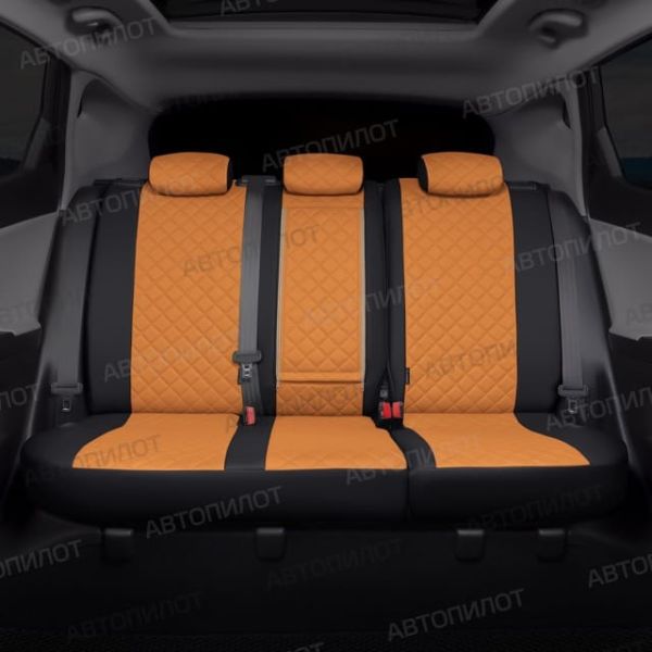 Чехлы Автопилот Экокожа Ромб на ТагАЗ Tager 2008-2014 г.в. Чехлы Автопилот Экокожа Ромб на ТагАЗ Tager 2008-2014 г.в.