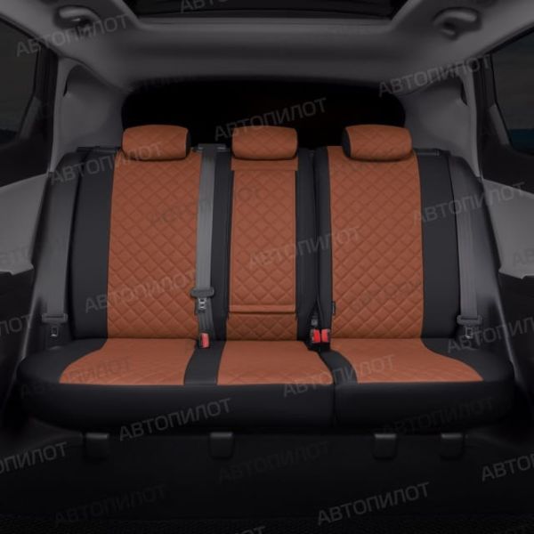 Чехлы Автопилот Экокожа Ромб на ТагАЗ Tager 2008-2014 г.в. Чехлы Автопилот Экокожа Ромб на ТагАЗ Tager 2008-2014 г.в.
