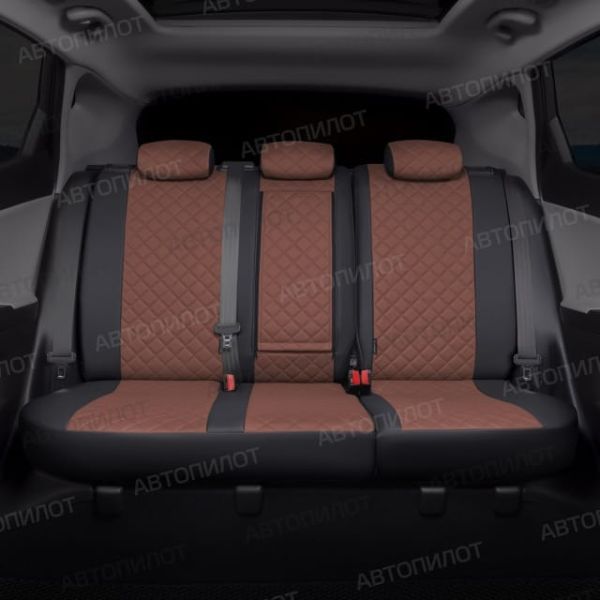Чехлы Автопилот Экокожа Ромб на ТагАЗ Tager 2008-2014 г.в. Чехлы Автопилот Экокожа Ромб на ТагАЗ Tager 2008-2014 г.в.