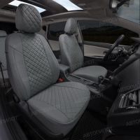 Чехлы Автопилот Экокожа Ромб на ТагАЗ Tager 2008-2014 г.в. Чехлы Автопилот Экокожа Ромб на ТагАЗ Tager 2008-2014 г.в.