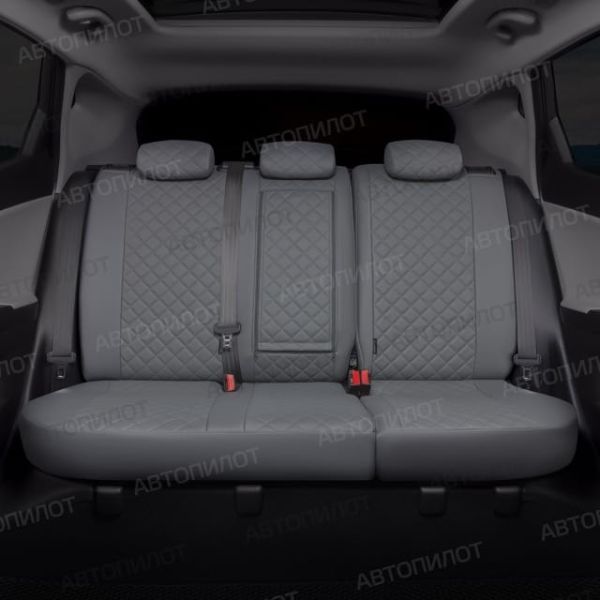 Чехлы Автопилот Экокожа Ромб на ТагАЗ Tager 2008-2014 г.в. Чехлы Автопилот Экокожа Ромб на ТагАЗ Tager 2008-2014 г.в.