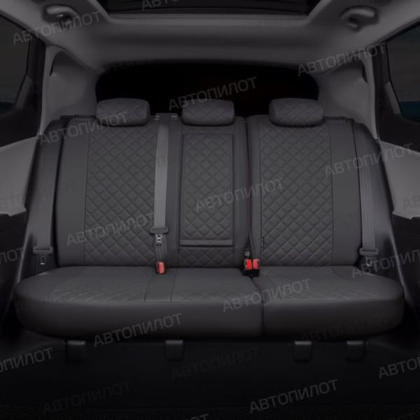 Чехлы Автопилот Экокожа Ромб на ТагАЗ Tager 2008-2014 г.в. Чехлы Автопилот Экокожа Ромб на ТагАЗ Tager 2008-2014 г.в.