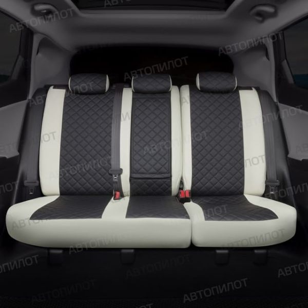 Чехлы Автопилот Экокожа Ромб на ТагАЗ Tager 2008-2014 г.в. Чехлы Автопилот Экокожа Ромб на ТагАЗ Tager 2008-2014 г.в.