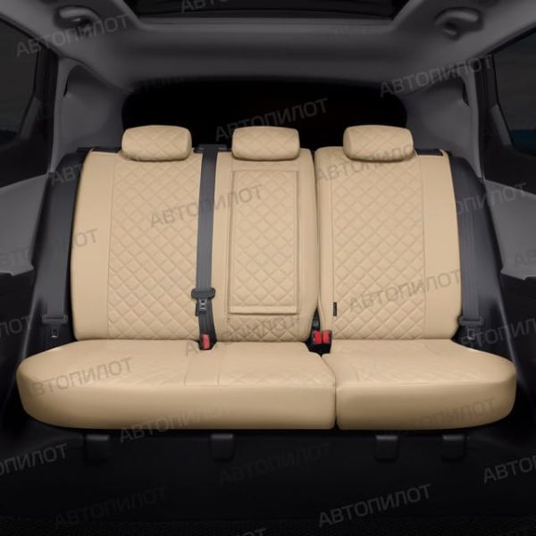 Чехлы Автопилот Экокожа Ромб на ТагАЗ Tager 2008-2014 г.в. Чехлы Автопилот Экокожа Ромб на ТагАЗ Tager 2008-2014 г.в.