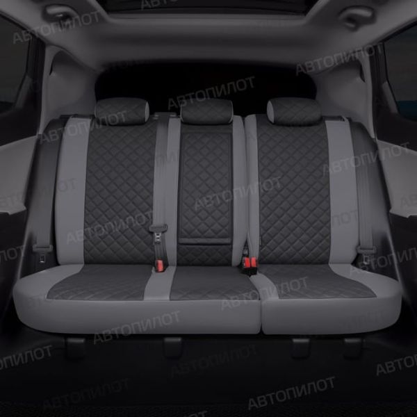 Чехлы Автопилот Экокожа Ромб на ТагАЗ Tager 2008-2014 г.в. Чехлы Автопилот Экокожа Ромб на ТагАЗ Tager 2008-2014 г.в.