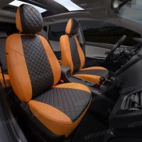 Чехлы Автопилот Экокожа Ромб на ТагАЗ Tager 2008-2014 г.в. Чехлы Автопилот Экокожа Ромб на ТагАЗ Tager 2008-2014 г.в.