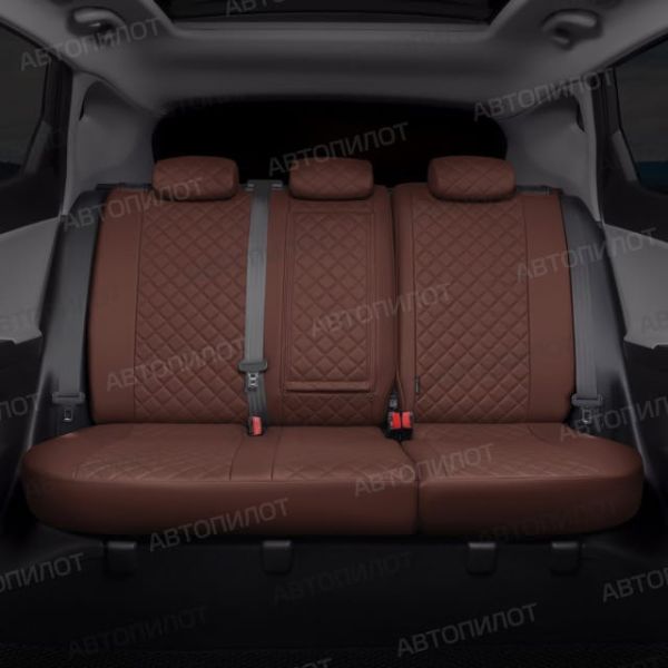 Чехлы Автопилот Экокожа Ромб на ТагАЗ Tager 2008-2014 г.в. Чехлы Автопилот Экокожа Ромб на ТагАЗ Tager 2008-2014 г.в.