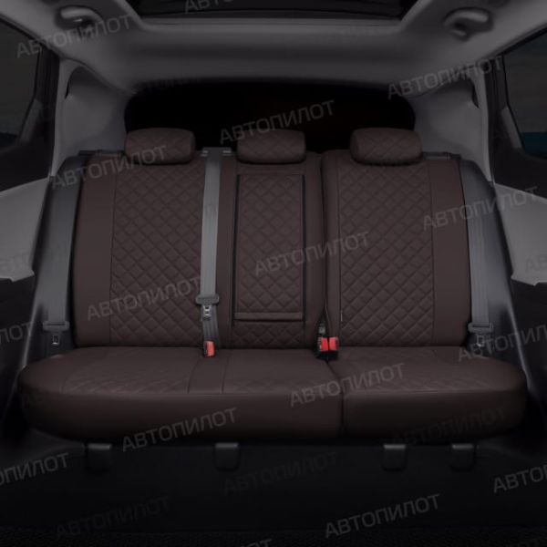 Чехлы Автопилот Экокожа Ромб на ТагАЗ Tager 2008-2014 г.в. Чехлы Автопилот Экокожа Ромб на ТагАЗ Tager 2008-2014 г.в.