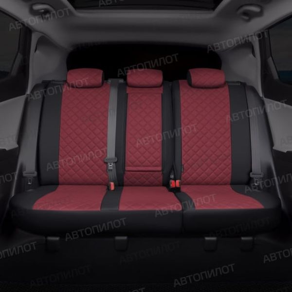 Чехлы Автопилот Экокожа Ромб на ТагАЗ Tager 2008-2014 г.в. Чехлы Автопилот Экокожа Ромб на ТагАЗ Tager 2008-2014 г.в.