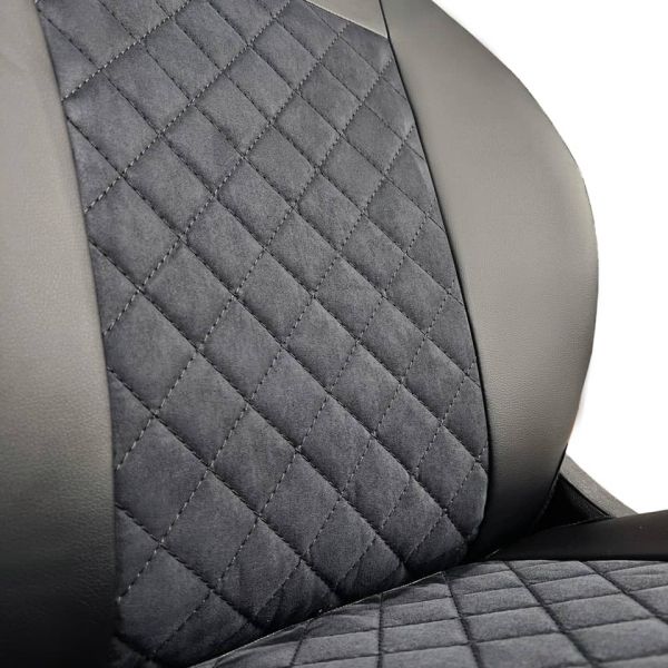 Чехлы Алькантара на Daewoo Matiz Чехлы Алькантара на Daewoo Matiz