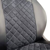 Чехлы Алькантара на Daewoo Matiz Чехлы Алькантара на Daewoo Matiz