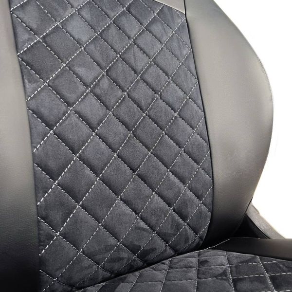 Чехлы Алькантара на Daewoo Matiz Чехлы Алькантара на Daewoo Matiz