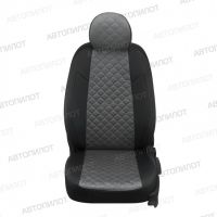 Чехлы Автопилот Алькантара Ромб на Honda HR-V 1 1998-2006 г.в. Чехлы Автопилот Алькантара Ромб на Honda HR-V 1 1998-2006 г.в.