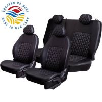 Чехлы Экокожа Турин Ромб на Daewoo Lanos Чехлы Экокожа Турин Ромб на Daewoo Lanos