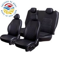 Чехлы Экокожа Турин Ромб на Daewoo Lanos Чехлы Экокожа Турин Ромб на Daewoo Lanos
