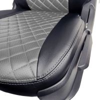 Чехлы Экокожа Ромб на Daewoo Matiz Чехлы Экокожа Ромб на Daewoo Matiz