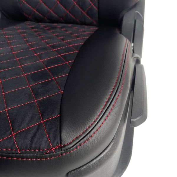 Чехлы Алькантара на Daewoo Matiz Чехлы Алькантара на Daewoo Matiz